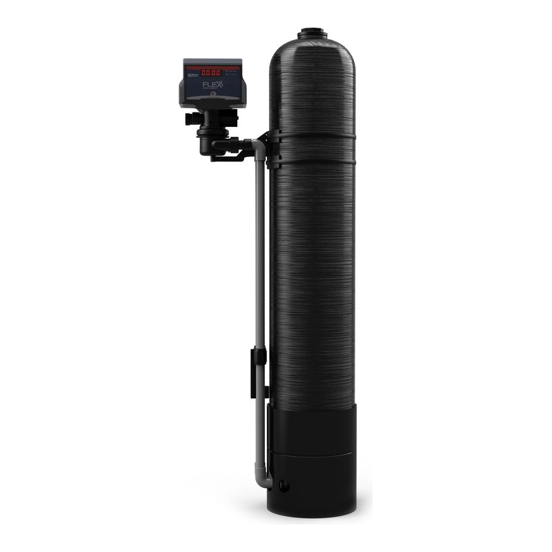 US Water Systems Flexx Oxi-Gen filter: a single black tank with a control valve on top